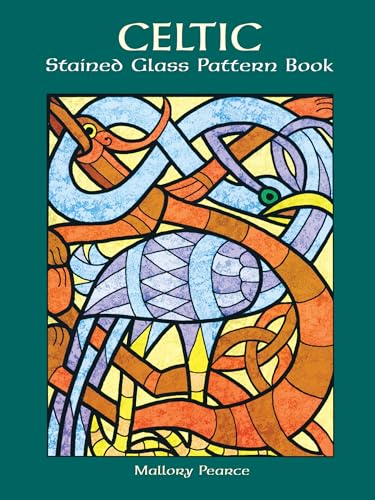 9780486404790: Celtic Stained Glass Pattern Book