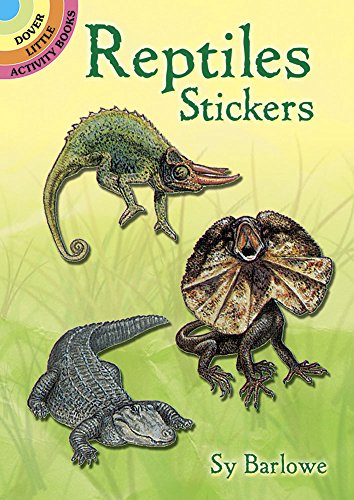 9780486405001: Reptiles Stickers (Dover Little Activity Books: Animals)