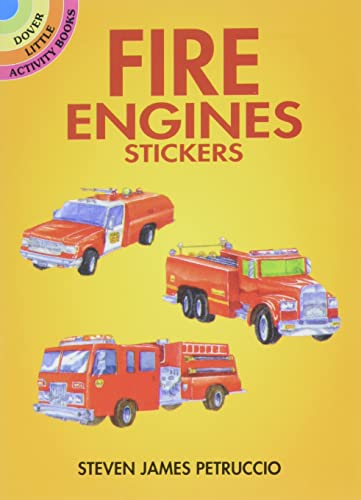 9780486405025: Fire Engines Stickers (Dover Little Activity Books: Cars & Truc)
