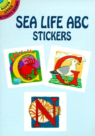 Sea Life ABC Stickers (9780486405032) by Pomaska, Anna