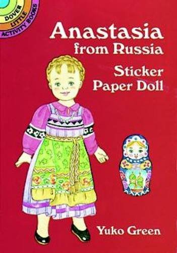 9780486405148: Anastasia from Russia Sticker Paper Doll (Dover Little Activity Books Paper Dolls)