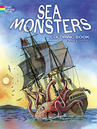 Beispielbild fr Sea Monsters Colouring Book (Dover Coloring Books) zum Verkauf von WorldofBooks