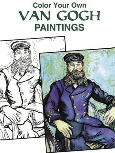 9780486405704: Color Your Own Van Gogh Paintings (Dover Art Coloring Book)