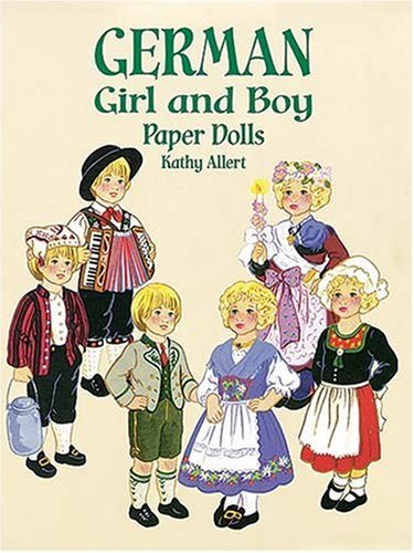 Stock image for German Girl and Boy Paper Dolls for sale by HPB-Red