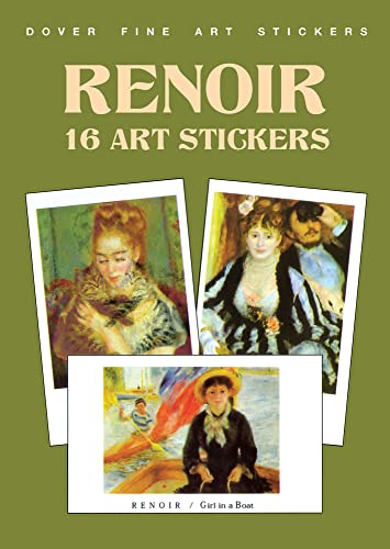 Stock image for Renoir: 16 Art Stickers (Dover Art Stickers) for sale by SecondSale