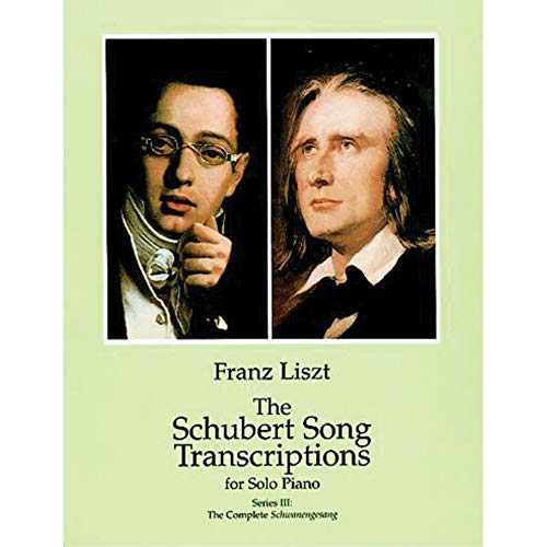 9780486406220: The Schubert Song Transcription (Schubert's Complete Song Texts): The Complete Schwanengesang (Dover Classical Piano Music)