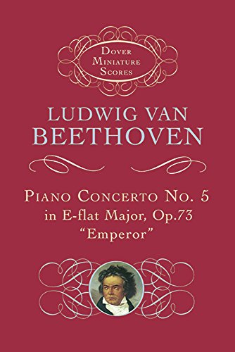 Beispielbild fr Beethoven Piano Concerto No5 (Dover Miniature Scores) zum Verkauf von WorldofBooks