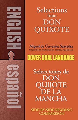 Imagen de archivo de Selections from Don Quixote: A Dual-Language Book (Dover Dual Language Spanish) a la venta por Hippo Books