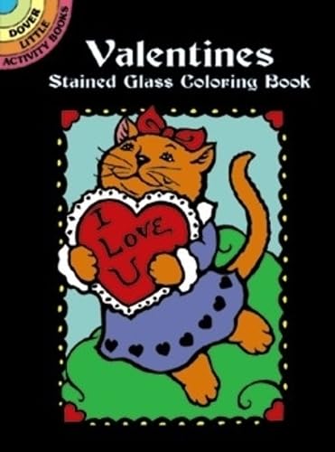 Valentines Stained Glass Coloring Book (Dover Stained Glass Coloring Book) (9780486407364) by Noble, Marty