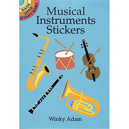 9780486407395: Musical Instruments Stickers (Dover Little Activity Books: Music)