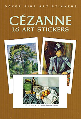 9780486408293: Cezannne 16 art stickers