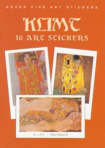 Imagen de archivo de Klimt: 16 Art Stickers (Dover Art Stickers) a la venta por Books Unplugged