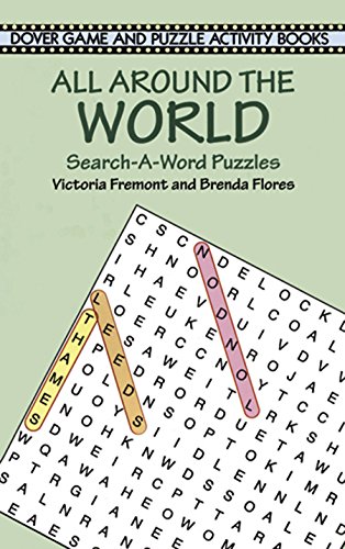 Stock image for All Around the World Search-A-Word Puzzles for sale by ThriftBooks-Dallas