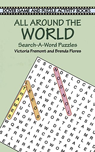 9780486408422: All around the World Search A Word (Dover Children's Activity Books)