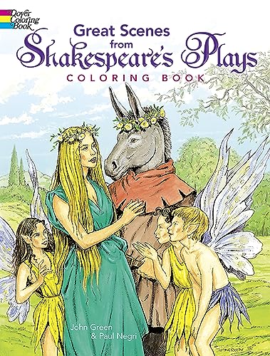 Stock image for Great Scenes from Shakespeare's Plays (Dover Classic Stories Coloring Book) for sale by SecondSale