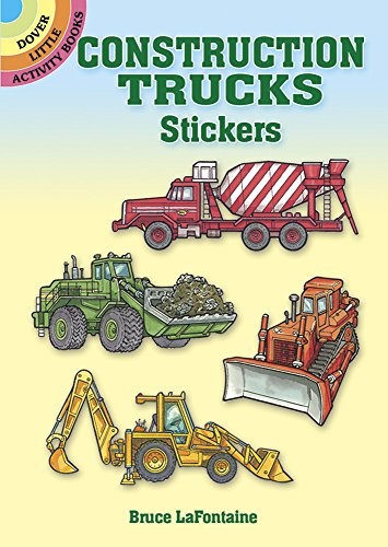 Beispielbild fr Construction Trucks Stickers Format: Paperback zum Verkauf von INDOO