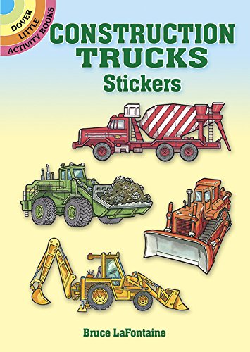 9780486409733: Construction Trucks Stickers (Little Activity Books)