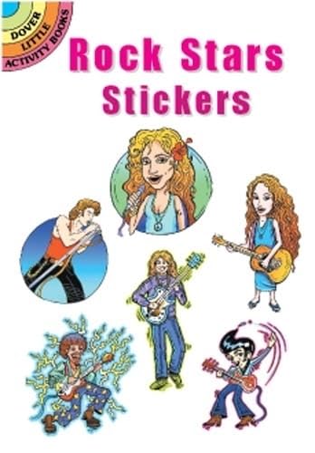 Imagen de archivo de Rock Stars Stickers (Dover Little Activity Books Stickers) a la venta por ZBK Books