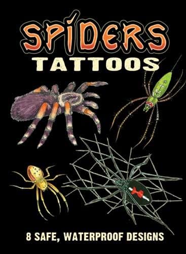 Stock image for Spiders Tattoos (Dover Little Activity Books: Insects) for sale by GF Books, Inc.