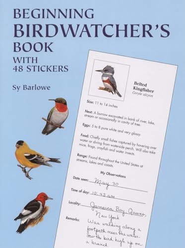 9780486410593: Beginning Birdwatcher's Book: With 48 Stickers (Dover Children's Activity Books)