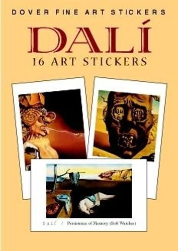 9780486410746: Dali: 16 Art Stickers