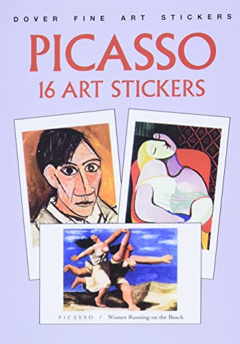 Beispielbild fr Dover Fine Art Stickers: Picasso (Dover Art Stickers) zum Verkauf von GF Books, Inc.