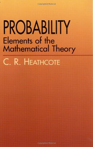9780486411491: Probability: Elements of the Mathematical Theory