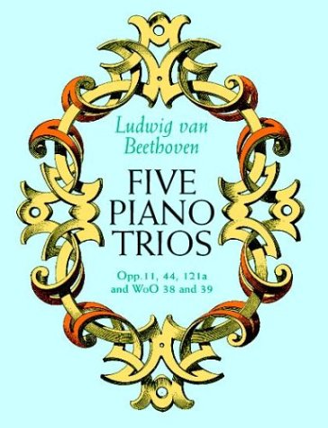 Five Piano Trios (9780486411682) by Beethoven, Ludwig Van