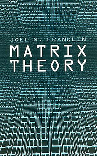 9780486411798: Matrix Theory (Dover Books on Mathematics)