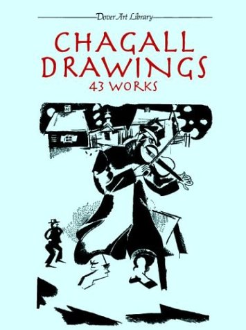 9780486412221: Chagall Drawings: 43 Works (Dover Art Library)