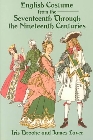 9780486412399: English Costume from the 17th Century to the 19th Century