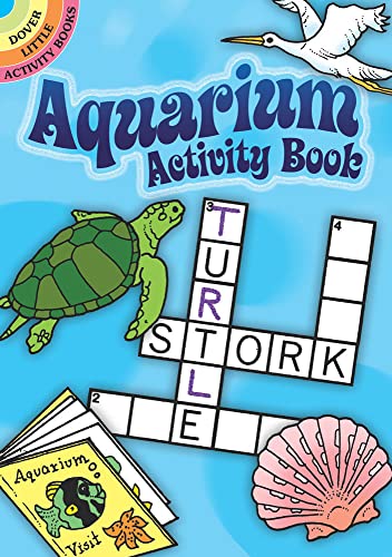 Beispielbild fr Aquarium Activity Book (Dover Little Activity Books: Sea Life) zum Verkauf von Book Deals