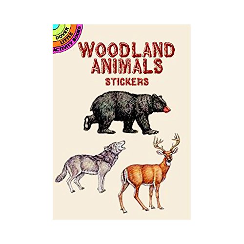 Imagen de archivo de Woodland Animals Stickers (Dover Little Activity Books Stickers) [Soft Cover ] a la venta por booksXpress