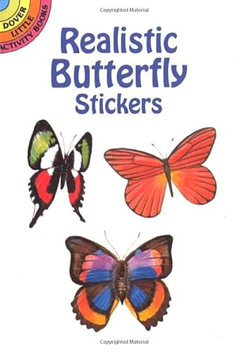 Beispielbild fr Realistic Butterfly Stickers (Dover Little Activity Books Stickers) zum Verkauf von Wonder Book