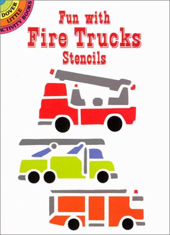 Stock image for Fun with Fire Trucks Stencils for sale by Wonder Book