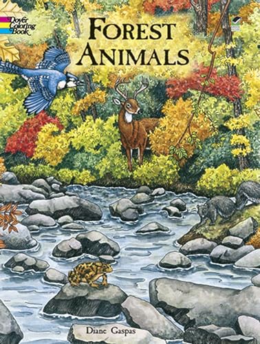 Forest Animals Coloring Book (Dover Animal Coloring Books) (9780486413167) by Gaspas, Dianne