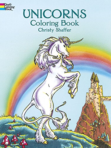 9780486413198: Unicorns Coloring Book