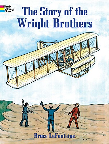 9780486413211: The Story of the Wright Brothers (Dover History Coloring Book)
