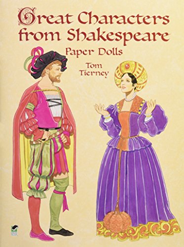 Beispielbild fr Great Characters from Shakespeare Paper Dolls (Dover Paper Dolls) zum Verkauf von Wonder Book