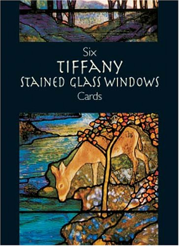 Six Tiffany Stained Glass Windows Cards (9780486413440) by Tiffany, Louis Comfort