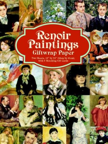 Renoir Paintings Giftwrap Paper (Dover Giftwrap) (9780486413624) by Renoir, Pierre Auguste