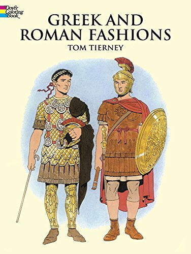 Beispielbild fr Greek and Roman Fashions (Dover Fashion Coloring Book) zum Verkauf von Wonder Book