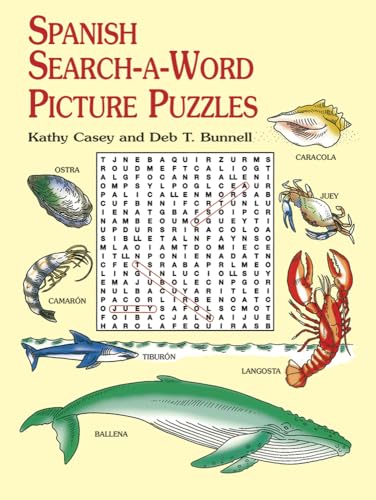 Stock image for Spanish Search-a-Word Picture Puzzles (Dover Bilingual Books For Kids) for sale by PlumCircle
