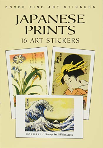 Beispielbild fr Japanese Prints: 16 Art Stickers (Dover Art Stickers) zum Verkauf von GF Books, Inc.