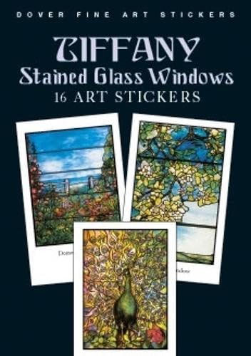 Beispielbild fr Dover Fine Art Stickers: Tiffany Stained Glass Windows: 16 Art Stickers (Dover Art Stickers) zum Verkauf von GF Books, Inc.