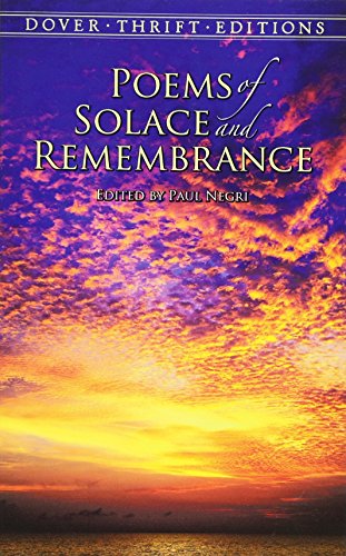 Imagen de archivo de Poems of Solace and Remembrance a la venta por Better World Books