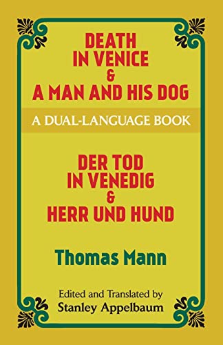 Stock image for Death in Venice & A Man and His Dog: A Dual-Language Book (Dover Dual Language German) for sale by Wonder Book