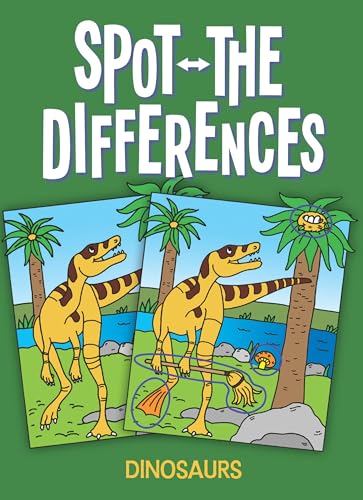 Little Dinosaurs Spot-the-Differences Activity Book