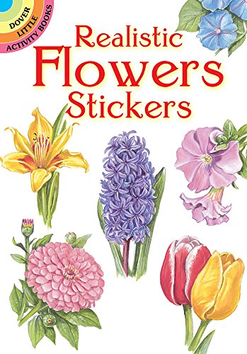 Imagen de archivo de Realistic Flowers Stickers Format: Paperback a la venta por INDOO