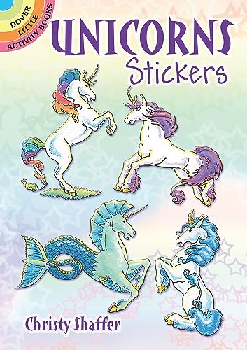 Beispielbild fr Unicorns Stickers (Dover Little Activity Books: Fantasy) zum Verkauf von GF Books, Inc.